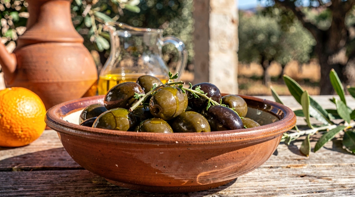 Azeitonas de Salmoura