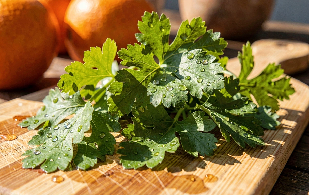 Ervas aromáticas frescas